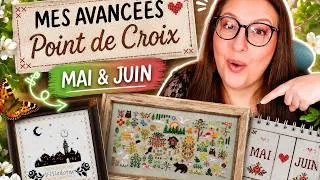 Miniature : 😍 Mes avancées de MAI & JUIN • Mon retour et des progrès sur mes projets !