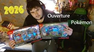 Miniature : Ouverture de 2 coffrets Pokémon (M.Lucario et M.Florizarre).