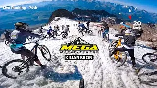 Miniature : MEGAVALANCHE 2025 💥 From 100th to the PODIUM 😤 | SURVIVING the Full Race X Kilian BRON