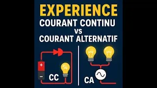 Miniature : 🔌 Expérience : Courant Continu vs Courant Alternatif | Montage Série et Dérivation