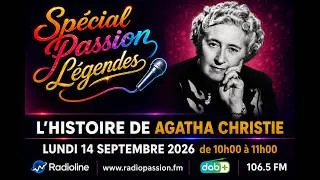 Miniature : Spécial Passion Légendes n°21 du 14 09 2026 - Présentée par Killian Tirions - Agatha Christie