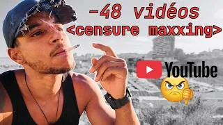Miniature : CENSURE et STRIKE YOUTUBE : 48 vidéos supprimées et 1 semaine sans publier... | la vengeance arrive