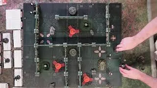 Miniature : ZONE RAPPORT DE BATAILLE -  SAISON 3 - Deathwatch (Dr Raizel)  vs cercle Canoptek (Commandeurjojo)