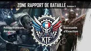 Miniature : ZONE RAPPORT DE BATAILLE - SAISON 3 - Récupérateur Atrekogs vs Escouade d'Exaction