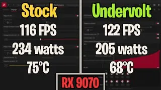Miniature : TUTO Undervolt/Overclock AMD RX 9070 / 9070 XT / 9060 XT!