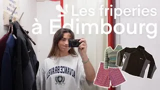 Miniature : une journée friperie à Edimbourg