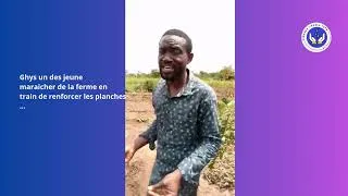 Miniature : Jeunes en action à la ferme-école Bimpatu | Réfection des planches & agroécologie à Linzolo