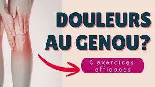 Miniature : DOULEUR AU GENOU ➡️ 3 exercices efficaces et sans danger