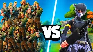 Miniature : On a BALANCÉ 1000 BOTS sur la Map Fortnite