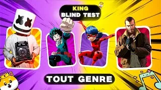 Miniature : 100 EXTRAITS - FILM ; MUSIQUE ; JEU ; ANIME ; DESSIN ANIMÉ | Blind Test