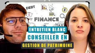 Miniature : Simulation entretien d'embauche conseil en gestion de patrimoine BNP Paribas