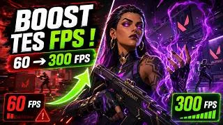 Miniature : Comment GAGNER des FPS sur VALORANT 🚀