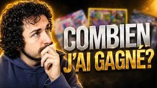 Miniature : COMBIEN J'AI GAGNÉ AVEC MES INVESTISSEMENTS Pokémon?