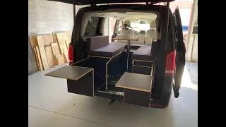 Miniature : Kit aménagement Mercedes Viano – Meuble camper amovible pour Mercedes Viano aménagé