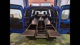 Miniature : Kit aménagement Dacia Dokker avec meuble camper amovible et pack de matelas inclus