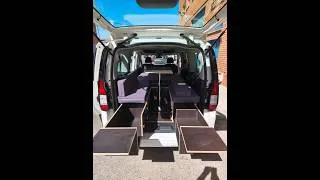 Miniature : Kit aménagement Grand Tourneo/Transit Connect avec meuble camper amovible et pack de matelas inclus