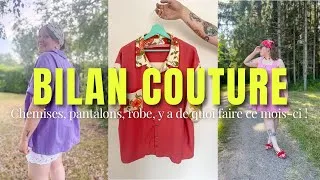 Miniature : 🍅 Bilan couture de juin : un bilan bien garnis ce mois! 🍅
