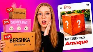 Miniature : J'ai Acheté des MYSTERY BOX à 10€ VS à 100€ ! (Arnaque ?)