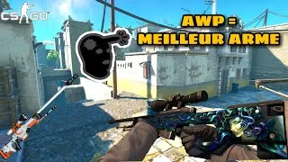 Miniature : J'ADORE L'AWP 😍 - CS:GO MATCH À MORT