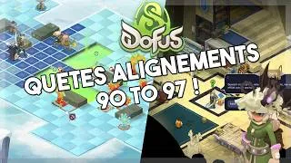 Miniature : DOFUS - QUETES ALIGNEMENTS AVEC LA TEAM PRINCIPALE ! 90 A 97 !  BIENTOT LA FIN HEHE !