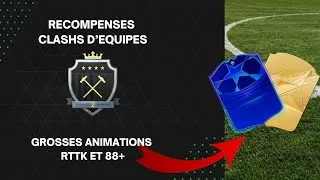 Miniature : RÉCOMPENSES CLASH ÉQUIPE : GROSSES ANIMATIONS (RTTK ET 88+)