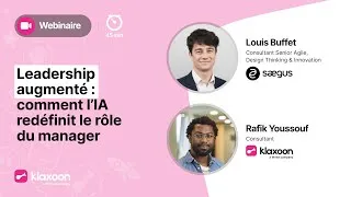 Miniature : Leadership augmenté : comment l’IA redéfinit le rôle du manager | Klaxoon Webinar