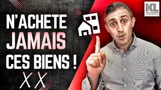 Miniature : 5 Types de biens immobiliers à fuir pour ton 1er investissement locatif ! #immobilier