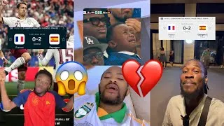 Miniature : 🚨😱LES IVOIRIENS CHOQUÉ 😮 DE LA PERFORMANCE DE LA FRANCE 🇫🇷 0-2 ESPAGNE 🇪🇸|. Les bleus étaient 💔