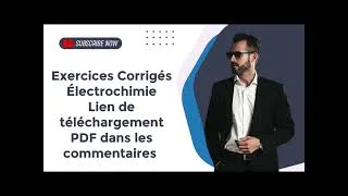 Miniature : Exercices Corrigés Électrochimie L3