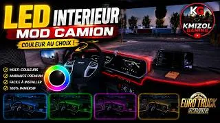 Miniature : 🔥👉 ETS2 LED MOD INTÉRIEUR CAMION ! Ambiance ULTRA IMMERSIVE & Couleurs Personnalisables 🚛✨