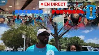 Miniature : RDC VS PORTUGAL : EN DIRECT DE HOUSTON, AMBIANCE DES LÉOPARDS APRÈS LE MATCH