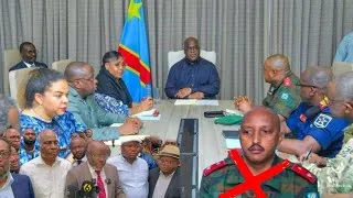 Miniature : 🚨RÉUNION D'URGENCE CONVOQUÉ FATSHI SURPREND OPPOSITION PAS DE DIALOGUE GEN GASITA AUX ARRETS!!