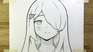 Miniature : Comment dessiner une fille manga facilement | Tutoriel étape par étape pour débutants