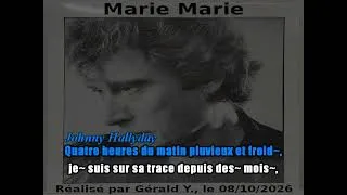 Miniature : Johnny Hallyday_Marie Marie (1983)karaoké