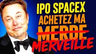 Miniature : Que nous cache Elon Musk avec son IPO de SpaceX ?