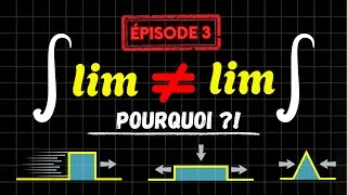 Miniature : Mais POURQUOI ne peut-on pas permuter LIMITE et INTÉGRALE ?! - Episode 3 #SoME4