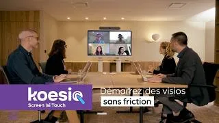 Miniature : Koesio Screen ISI Touch | Démarrez des visios sans friction