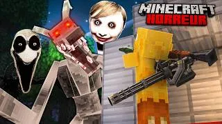 Miniature : J'ai survécu dans un BUNKER face aux mods HORREUR les plus TERRIFIANTS de Minecraft