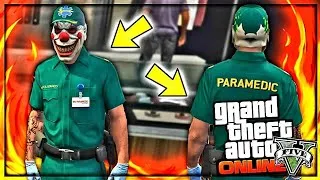 Miniature : {TUTO} *NEW* COMMENT AVOIR LA TENU D'AMBULANCIER !! | EN 1.48 | (GTA V ONLINE PS4) [FR]
