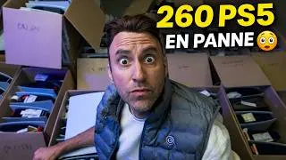 Miniature : J’ai acheté 260 PS5 en panne… Voilà ce que j’ai découvert