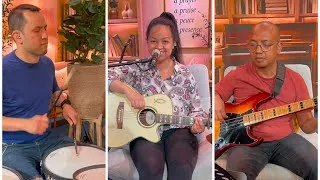 Miniature : « Que ton Nom résonne » JEM - par - Koloina🎸🎤Mahery🥁Rado🎸 #extrait #tournage #live #2k26 #paris 