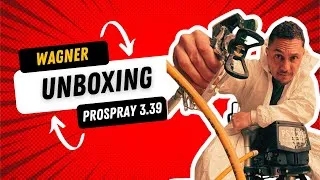 Miniature : JE TESTE UN NOUVEAU MONSTRE !!! UNBOXING AIRLESS WAGNER ProSpray 3.39 CONNECT