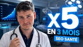 Miniature : La stratégie SEO qui a fait exploser le trafic de ce SaaS santé (x5 en 3 mois)
