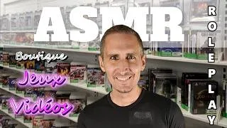 Miniature : ASMR ⚪ ROLEPLAY 🎮 Boutique nocturne de jeux vidéos 🕹️ Micro Maniaque