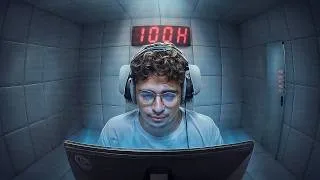 Miniature : Le streamer qui s'était enfermé 100h dans une salle blanche. (Ft TheGreatReview)