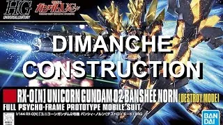 Miniature : Gunpla - Banshee Norn (Destroy mode)