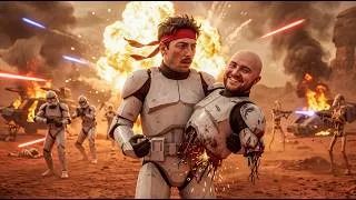 Miniature : La guerre des clones, mais avec deux débiles