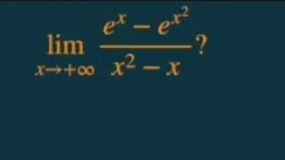 Miniature : Calcul de la limite d'une fonction exponentielle #prepaBac#spemaths#education