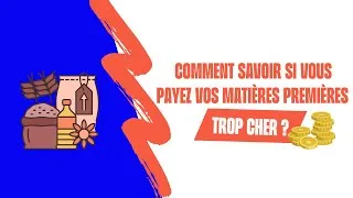Miniature : Comment savoir si vous payez vos matières premières trop cher ?