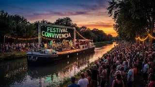 Miniature : Festival Convivencia aux écluses du sanglier, canal du midi. Thé Zawose Queens